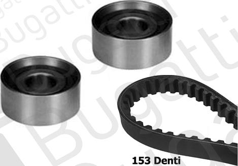 BUGATTI BKCD0090 - Timing Belt Set www.autospares.lv