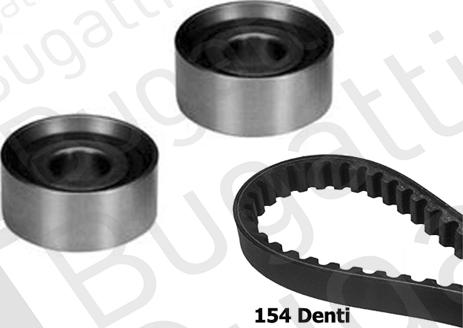 BUGATTI BKCD0091 - Timing Belt Set www.autospares.lv