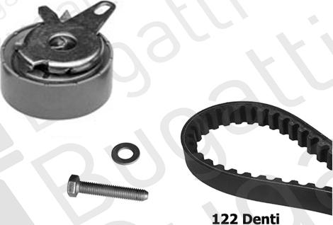 BUGATTI BKCD0054 - Timing Belt Set www.autospares.lv