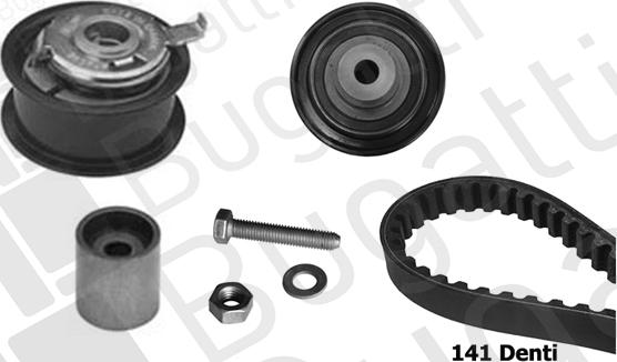 BUGATTI BKCD0050 - Timing Belt Set www.autospares.lv