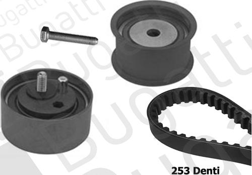 BUGATTI BKCD0052 - Timing Belt Set www.autospares.lv