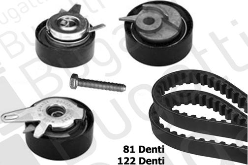 BUGATTI BKCD0064 - Timing Belt Set www.autospares.lv