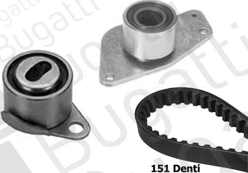 BUGATTI BKCD0065 - Timing Belt Set www.autospares.lv