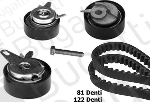 BUGATTI BKCD0066 - Timing Belt Set www.autospares.lv