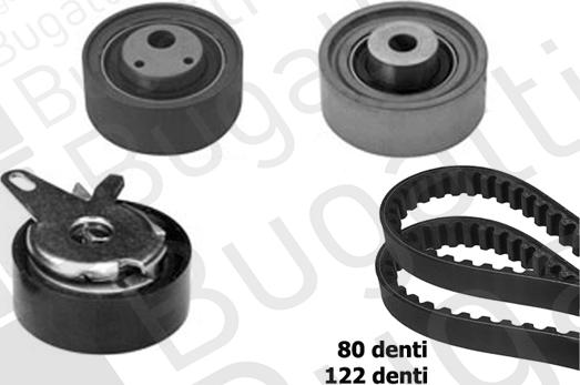 BUGATTI BKCD0008 - Timing Belt Set www.autospares.lv