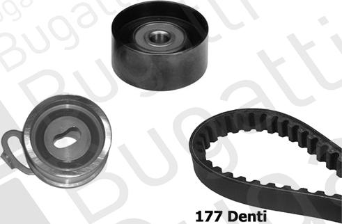 BUGATTI BKCD0002 - Timing Belt Set www.autospares.lv