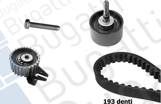 BUGATTI BKCD0018 - Timing Belt Set www.autospares.lv