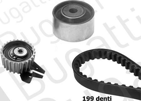 BUGATTI BKCD0012 - Timing Belt Set www.autospares.lv