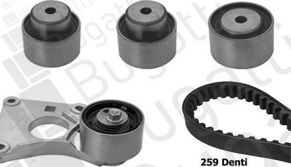 BUGATTI BKCD0035 - Zobsiksnas komplekts www.autospares.lv