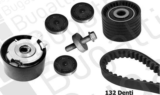 BUGATTI BKCD0036 - Timing Belt Set www.autospares.lv