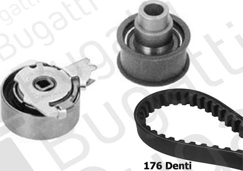 BUGATTI BKCD0021 - Timing Belt Set www.autospares.lv