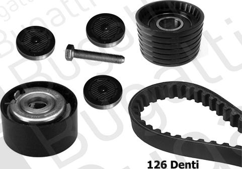 BUGATTI BKCD0143 - Timing Belt Set www.autospares.lv