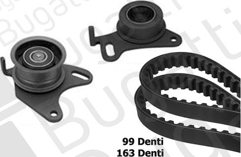 BUGATTI BKCD0164 - Timing Belt Set www.autospares.lv