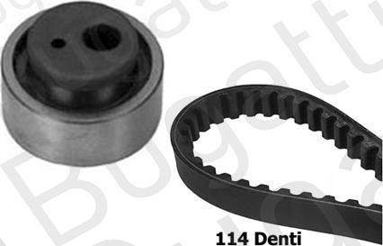 BUGATTI BKCD0103 - Timing Belt Set www.autospares.lv