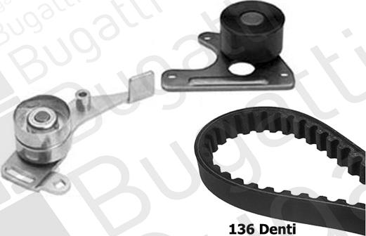 BUGATTI BKCD0116 - Timing Belt Set www.autospares.lv