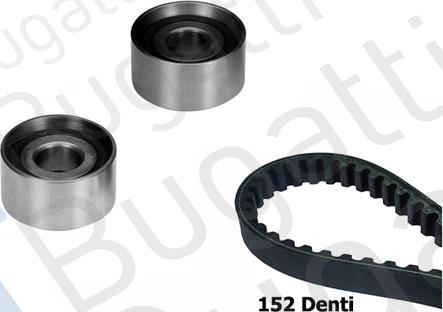 BUGATTI BKCD0805 - Timing Belt Set www.autospares.lv