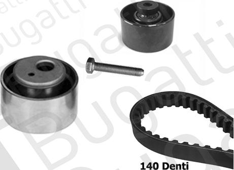 BUGATTI BKCD0358 - Timing Belt Set www.autospares.lv