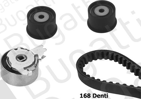 BUGATTI BKCD0369 - Timing Belt Set www.autospares.lv