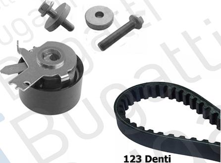 BUGATTI BKCD0361 - Timing Belt Set www.autospares.lv