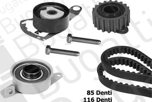 BUGATTI BKCD0362 - Timing Belt Set www.autospares.lv