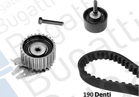 BUGATTI BKCD0319 - Timing Belt Set www.autospares.lv