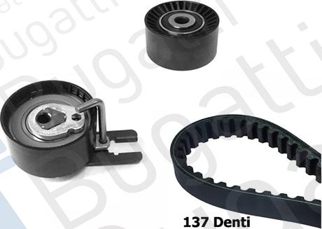 BUGATTI BKCD0324 - Timing Belt Set www.autospares.lv