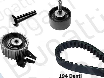 BUGATTI BKCD0326 - Timing Belt Set www.autospares.lv