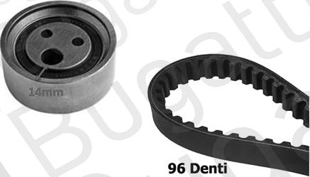 BUGATTI BKCD0371 - Timing Belt Set www.autospares.lv