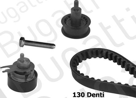 BUGATTI BKCD0224 - Timing Belt Set www.autospares.lv