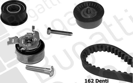 BUGATTI BKCD0718 - Timing Belt Set www.autospares.lv