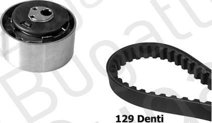 BUGATTI BKCD0727 - Timing Belt Set www.autospares.lv