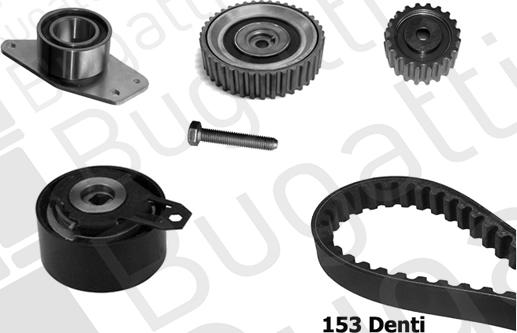 BUGATTI BKCD0774 - Timing Belt Set www.autospares.lv