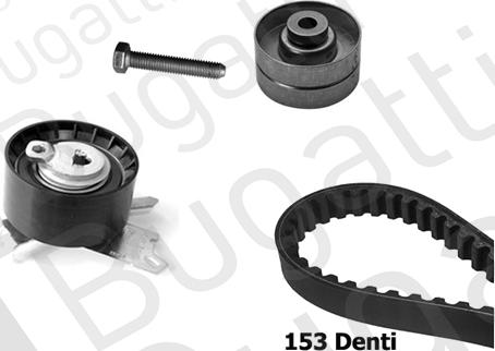 BUGATTI BKCD0772 - Timing Belt Set www.autospares.lv