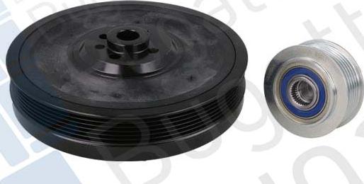 BUGATTI BPSD1025A-ND - Belt Pulley, crankshaft www.autospares.lv