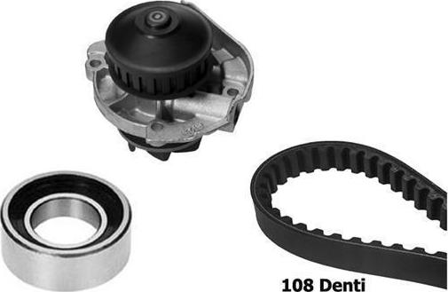 BUGATTI KBU5945B - Water Pump & Timing Belt Set www.autospares.lv