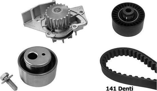 BUGATTI KBU5509C - Water Pump & Timing Belt Set www.autospares.lv