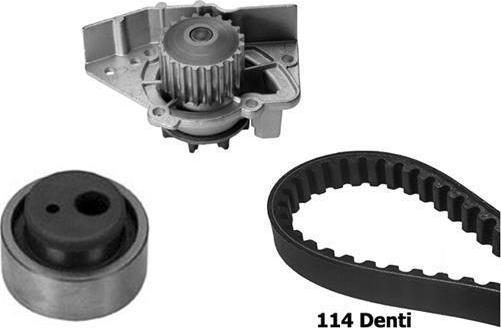 BUGATTI KBU5501A - Ūdenssūknis + Zobsiksnas komplekts www.autospares.lv