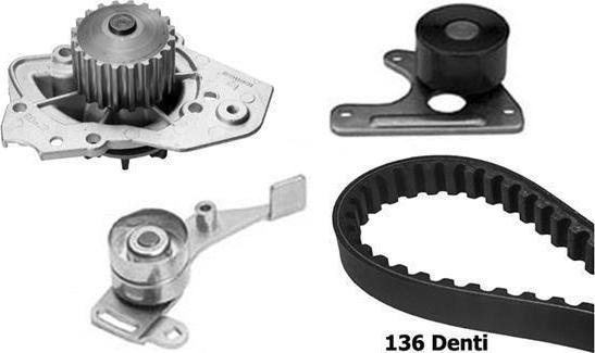 BUGATTI KBU5502A - Water Pump & Timing Belt Set www.autospares.lv