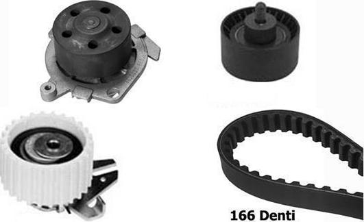 BUGATTI KBU5010B - Ūdenssūknis + Zobsiksnas komplekts autospares.lv