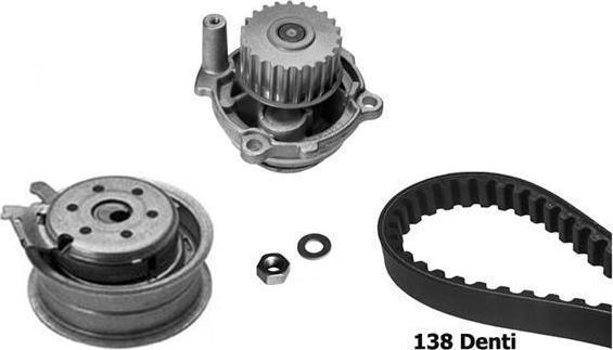 BUGATTI KBU5112B - Water Pump & Timing Belt Set www.autospares.lv