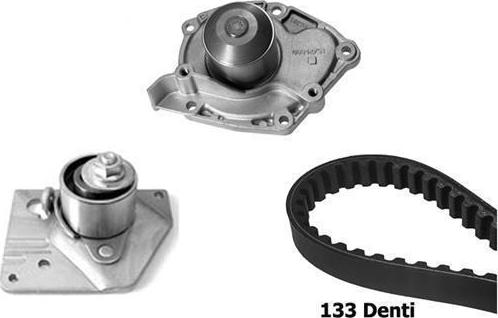 BUGATTI KBU10051A - Water Pump & Timing Belt Set www.autospares.lv