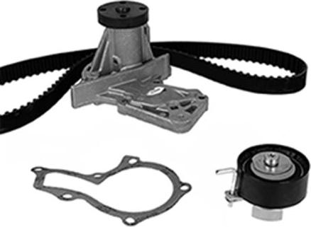 BUGATTI KBU10107B - Water Pump & Timing Belt Set www.autospares.lv