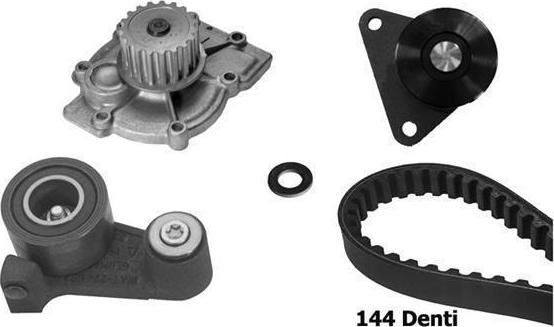 BUGATTI KBU10138B - Ūdenssūknis + Zobsiksnas komplekts www.autospares.lv