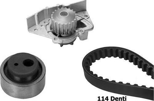 BUGATTI KBU10273A - Ūdenssūknis + Zobsiksnas komplekts www.autospares.lv