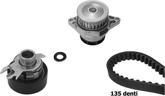 BUGATTI KBU8704C - Water Pump & Timing Belt Set www.autospares.lv