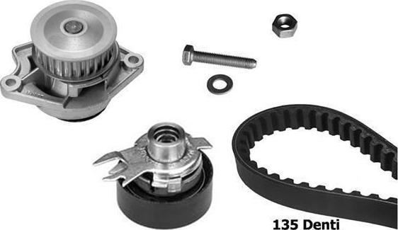 BUGATTI KBU8707A - Water Pump & Timing Belt Set www.autospares.lv