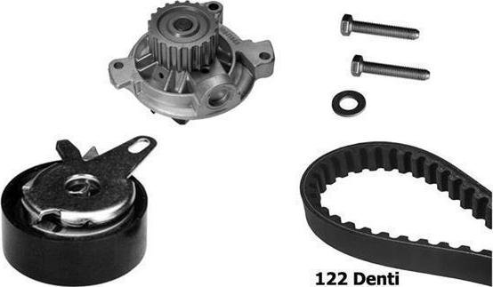 BUGATTI KBU8713C - Water Pump & Timing Belt Set www.autospares.lv