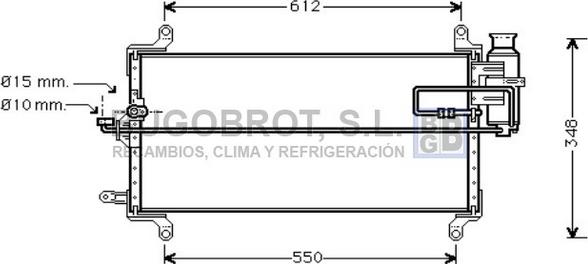 BUGOBROT 62-FT5128 - Kondensators, Gaisa kond. sistēma www.autospares.lv