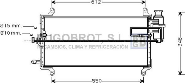 BUGOBROT 62-FT5217 - Kondensators, Gaisa kond. sistēma www.autospares.lv