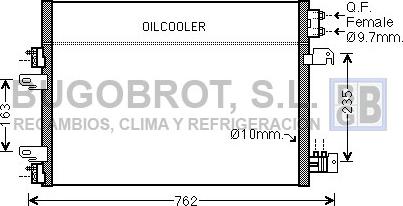 BUGOBROT 62-JE5060 - Kondensators, Gaisa kond. sistēma www.autospares.lv